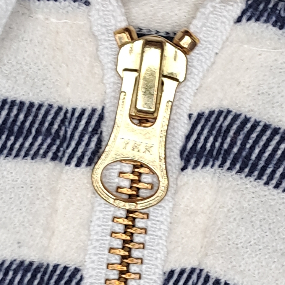 Old Navy Navy and White Striped Hoodie Zip Sweatshirt Size XXL $13 - Picture 5 of 9
